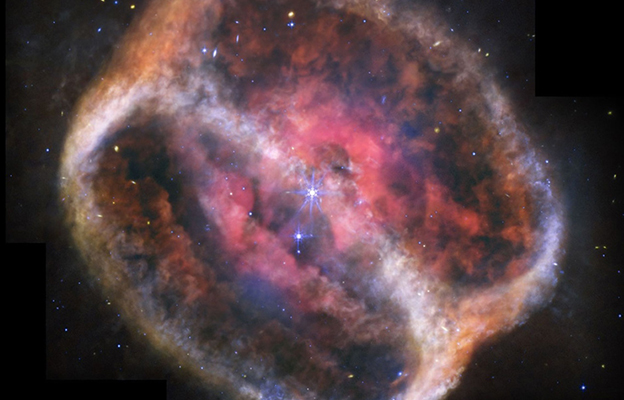 送誰的伴手禮？——太空望遠鏡捕捉到行星狀星雲「NGC1514」