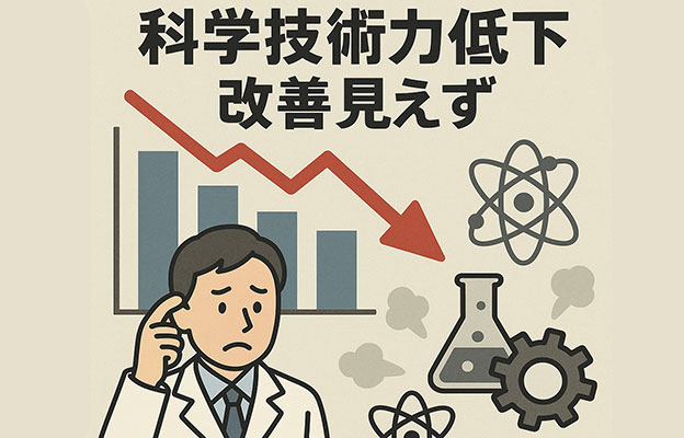 【NISTEP調查】日本科技實力下滑未見改善，除專利外各項數據不容樂觀