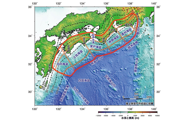 日本地震調查委：同時公佈南海海槽大地震兩種發生概率，稱「隨時可能發生」