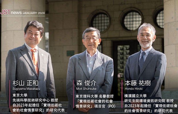 抑制地球溫暖化的低碳社會之路，展現日本近未來的多種「社會情景」