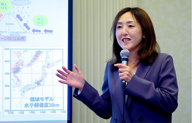 猿橋獎授予東京大學大氣海洋研究所今田由紀子，表彰其在極端天氣成因分析方面的貢獻