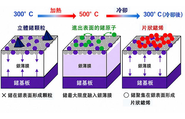JAEA等闡明量子位元候選材料「鍺烯」的形成機制——加熱或冷卻條件決定產物為顆粒或片狀