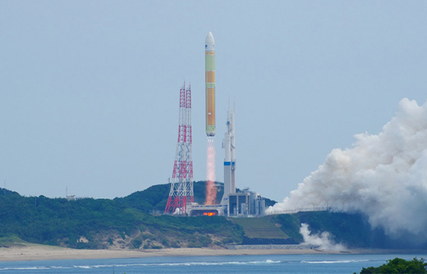 日本首枚國產無助推器組態H3火箭6號機發射成功