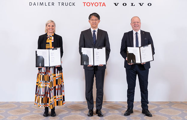 豐田與戴姆勒、VOLVO開展商用車燃料電池協作