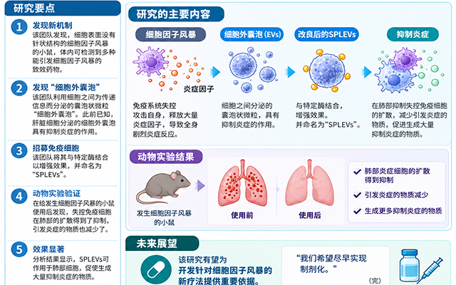 日本團隊開發抑制免疫失控技術 寄望應對多種炎症