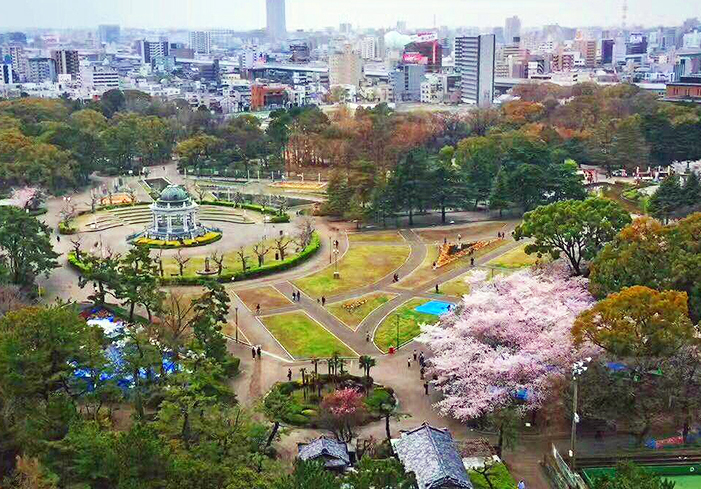 圖3 名大鶴舞校區附近的鶴舞公園