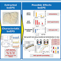 茨城大學等明確使用綠藻「帕拉小球藻」來源的胞外多醣結構與功能，確認其具備抗氧化、抗高血壓、抗白髮、生髮等多種生理活性