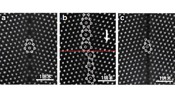 通過電子顯微鏡直接觀察晶界原子結構，發現陶瓷摻雜元素存在「兩步擴散」現象
