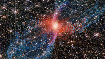 宇宙中織網的紅蜘蛛？——行星狀星雲「NGC6537」