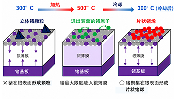 JAEA等闡明量子位元候選材料「鍺烯」的形成機制——加熱或冷卻條件決定產物為顆粒或片狀