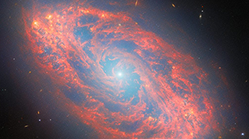 詹姆斯·韋伯望遠鏡捕捉到星體「輪迴轉生」實景——恆星與氣體的相互作用