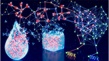 大阪大學開發基於水氫鍵網路的溫度預測新方法，AI從分子排列資訊中高精度解讀