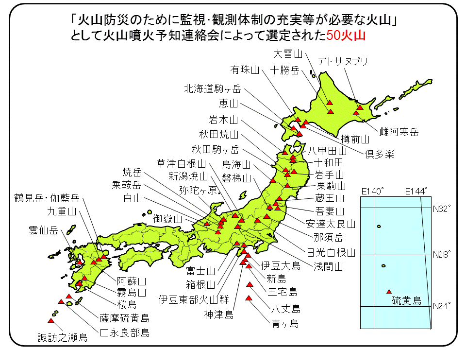 日本的災害及其對策——火山災害 