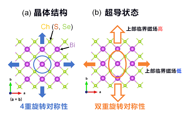 日本首都大學東京與日本東北大學發現層狀鉍硫族化合物超導體的獨特各向異性