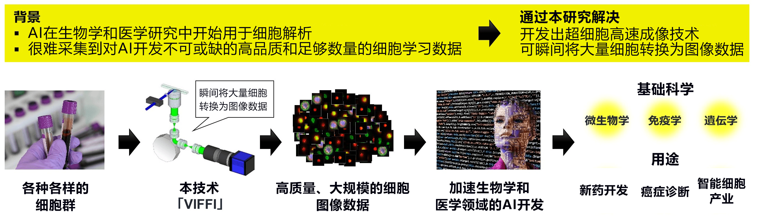 AI×細胞是開發AI的關鍵——日本開發出細胞影像大資料超高速採集技術