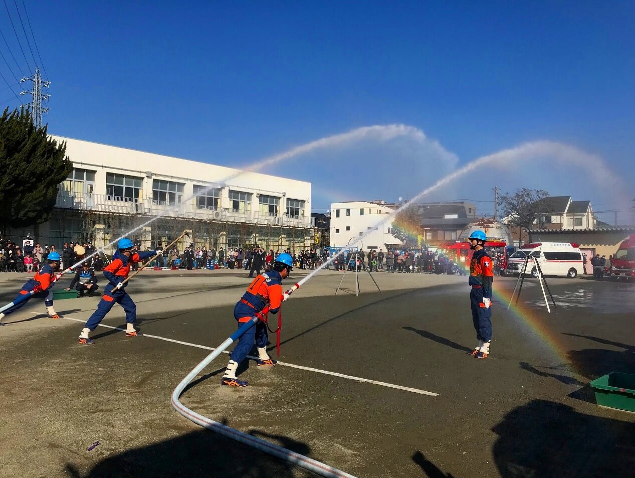 日本的消防 新年消防演習與消防歷史