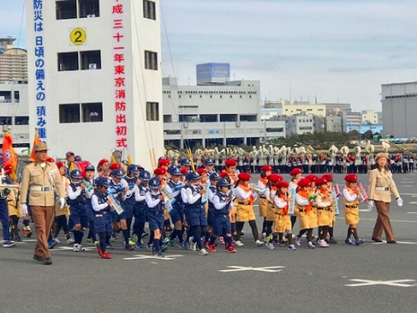 日本的消防 新年消防演習與消防歷史