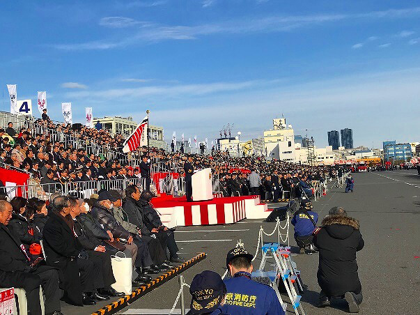 日本的消防 新年消防演習與消防歷史