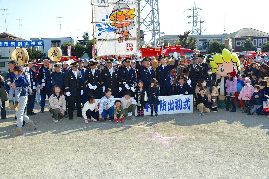 日本的消防 新年消防演習與消防歷史