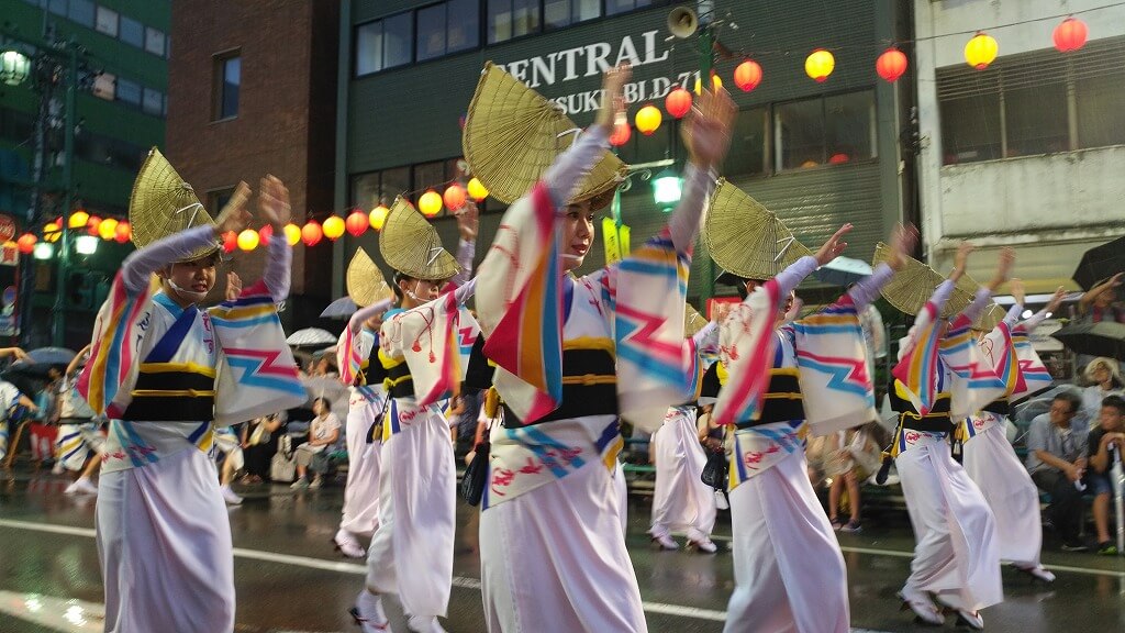 行走德島，只爲阿波舞祭