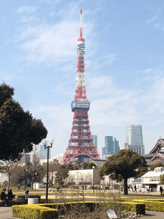 東京塔（筆者攝）